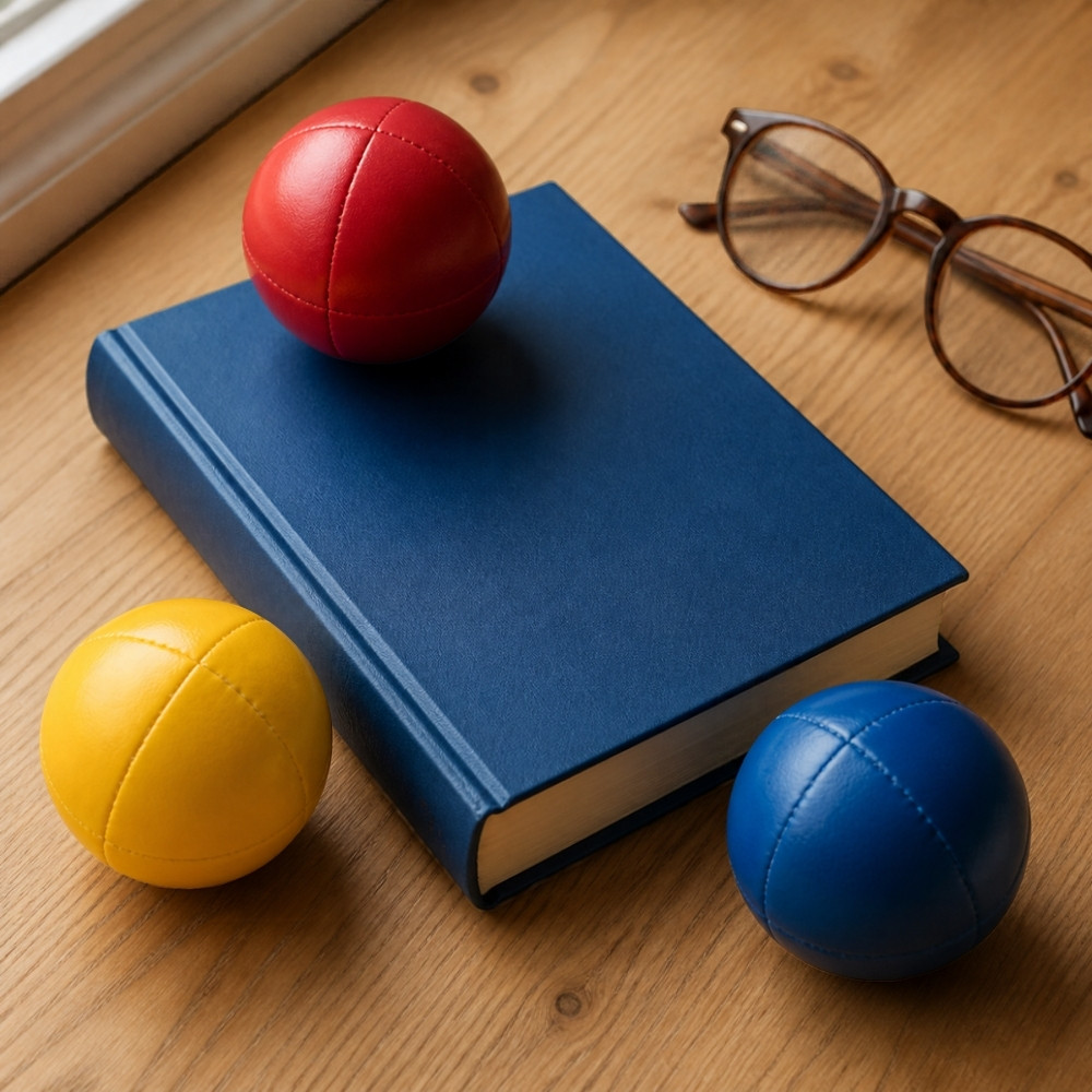 Learn to juggle, the book